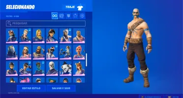 CONTA FORTNITE skins S4 FULL A S8 FULL mais skins da lojas