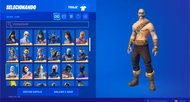 CONTA FORTNITE skins S4 FULL A S8 FULL mais skins da lojas