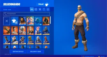 CONTA FORTNITE skins S4 FULL A S8 FULL mais skins da lojas