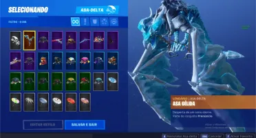 Conta fortnite com todas skins desde 3 temporada