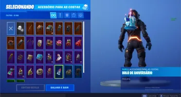 Conta fortnite com todas skins desde 3 temporada