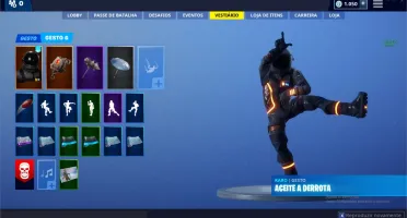Conta fortnite com todas skins desde 3 temporada