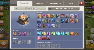 Conta Clash of clans CV11