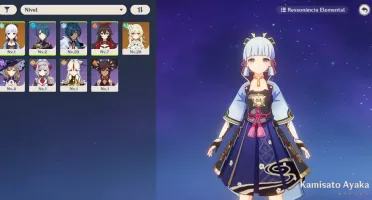Ar 13 Ayaka + Harpa Celestial + Benção