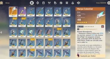 Ar 13 Ayaka + Harpa Celestial + Benção
