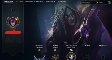 Conta Lol Prata, 42 Skins, 1 Lendária, Upada na Mão, Lvl 44