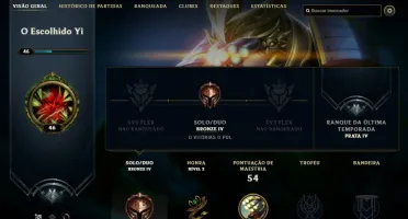Conta level30 + skin para smurf
