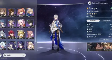 Conta END GAME Honkai Star Hail