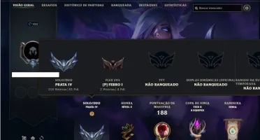 Conta prata 4 com 62 Champs e 36 Skins + 1 Fragmento