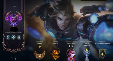 Conta de Lol 2015! junto com conta de Genshin Impact!!