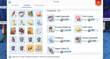RAGNAROK MOBILE - GUILHOTINE CROSS NV 104/14 + 635GM + 200kk