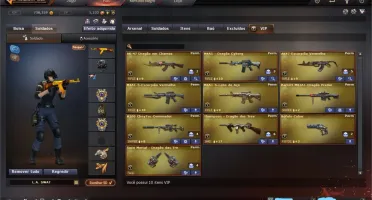 Conta crossfire 10 vips 32 mns 7 bags L.A Swat e 27k de dp
