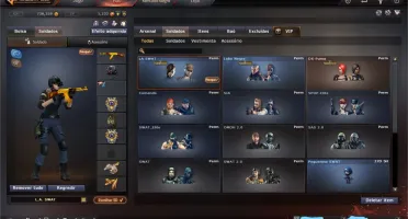 Conta crossfire 10 vips 32 mns 7 bags L.A Swat e 27k de dp