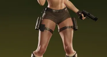 lara croft abe 3D STL