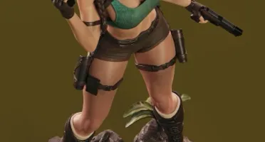 lara croft abe 3D STL