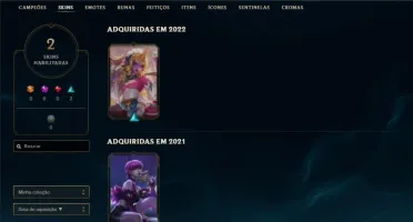 Contas de lol