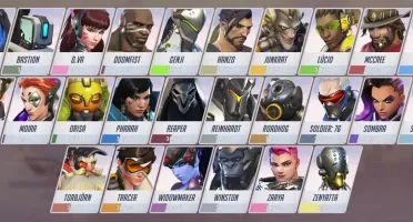 Overwatch account level 250 and more than 20 legendary skins