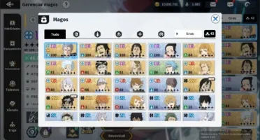 Conta de Black Clover Mobile