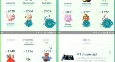 Conta de Pokémon GO