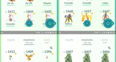 Conta de Pokémon GO