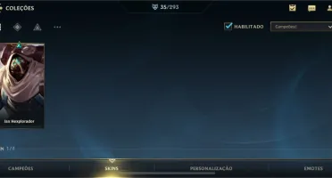 Conta de LoL, Valorant e WR
