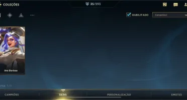 Conta de LoL, Valorant e WR