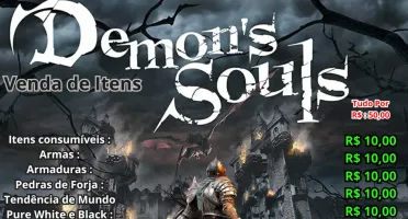 Demon's Souls Remake : Venda de Itens [ Playstation 5 ]
