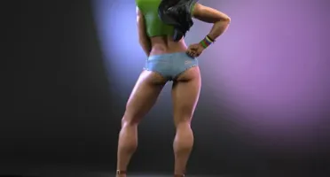 Laura Street Fighter V - STL 3D