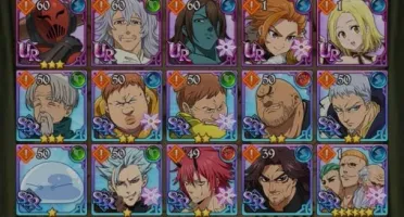Conta The Seven Deadly Sins Grand Cross GLOBAL