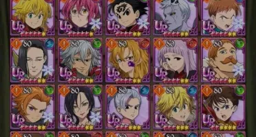 Conta The Seven Deadly Sins Grand Cross GLOBAL