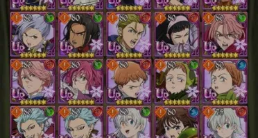 Conta The Seven Deadly Sins Grand Cross GLOBAL