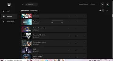Conta epic games com 140 jogos