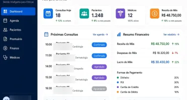 Sistema Clínicas — Gestão Completa em Um Só Lugar!