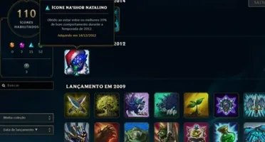 Conta Lol 2012 Ícone Barão Noel Main Riven 15k EA