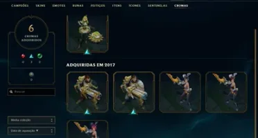 Conta Lol 2012 Ícone Barão Noel Main Riven 15k EA