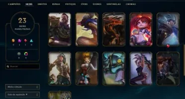 Conta Lol 2012 Ícone Barão Noel Main Riven 15k EA