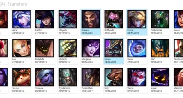 ELOSTAR: CONTA COM 45 CAMPEÕES E 09 SKINS