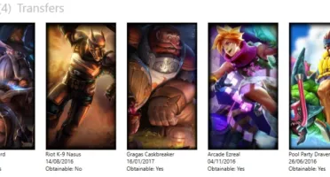ELOSTAR: CONTA COM 45 CAMPEÕES E 09 SKINS