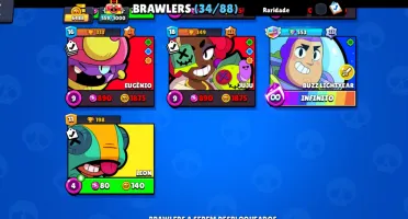 Conta brawl stars