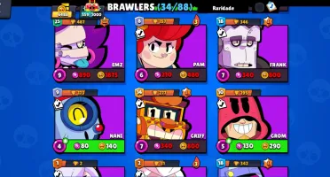Conta brawl stars
