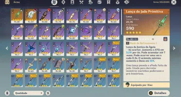 NA - AR 50 Xiao + Lança Primordial