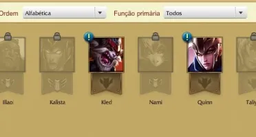 Conta criada em 2015 Ouro 5 com 62 skins e 123 campeoes