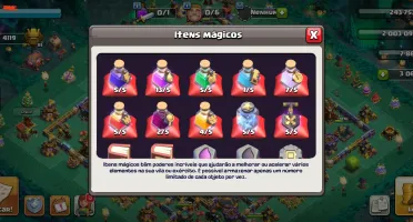 Clash of clans Cv16 semi-full + outros jogos supercell