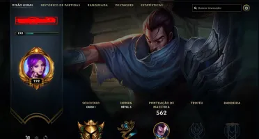 Conta Ouro 1, todos os champs, 245 skins