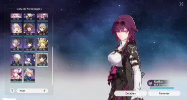 Honkai Star Rail 6 Personagens 5 estrelas+6 Armas 5 estrelas