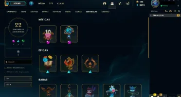 Conta Platina com 185 Skins