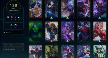 Conta League of Legends Várias skins