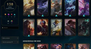 Conta League of Legends Várias skins