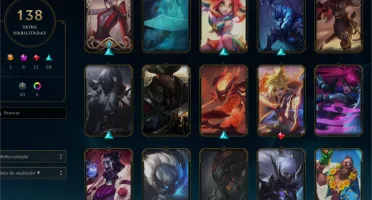 Conta League of Legends Várias skins