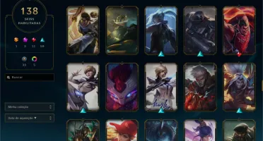 Conta League of Legends Várias skins